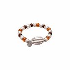 Pulsera Oliva elastica y resina