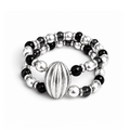 Pulsera Oliva doble elastica