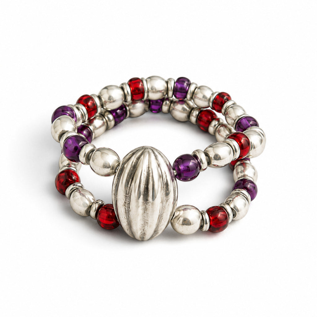 Pulsera Oliva doble elastica