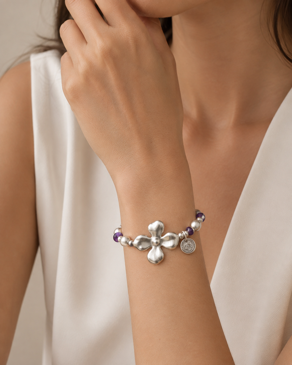 Pulsera Elástica Flora